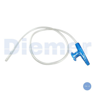 Sonda Aspiracion con Control Nº 8 Azul Caja 100 Unids